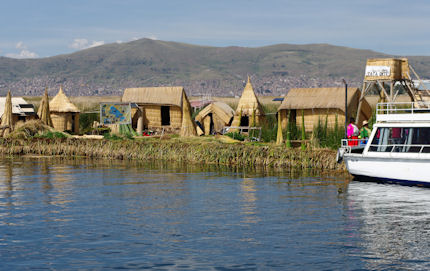 Huaca Huacani, Toranipata and Santa Maria make up the 'Floating Islands'